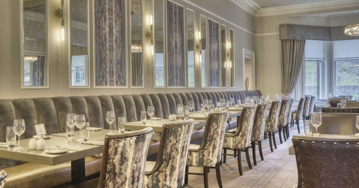 Eight on the River Restaurant, Corrinne Muir Interiors | Iona Crawford